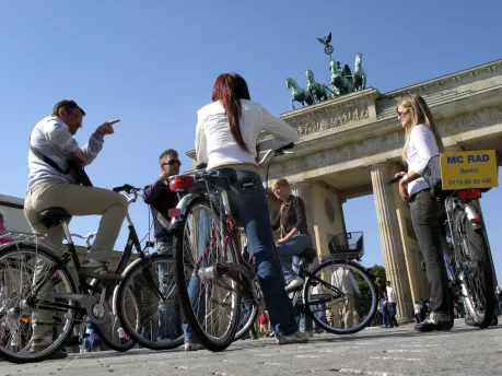 Fahrradtour Brandenburger Tor